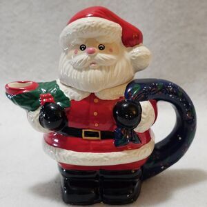 Vintage Loomco Ceramic Santa Figurine Small Milk Creamer??